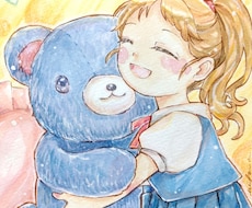ポストカードサイズの用紙にイラストお描きします イメージ1