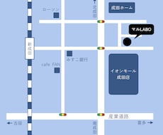 無制限修正！分かりやすいMAP・地図を作成します イメージ1