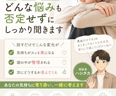 限界な人へ。仕事・人間関係の悩みを否定せず聞きます イメージ1