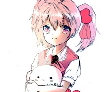ご依頼絵とその絵のメイキングのメモと画像を渡します イメージ1