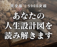 あなたの人生設計図を星と宿命から読み解きます 人生の設計図を9つの章で丁寧に読み解きます
