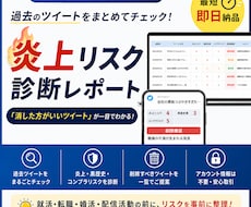 過去のツイートの "炎上リスク" を診断します 「これ、消した方がいい」をPDF/CSVで一覧レポート化