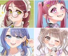期間限定価格！！可愛いSNS用アイコン描きます イメージ1