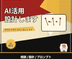 あなたの業務に合うAI活用、一緒に設計します イメージ1