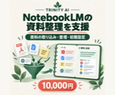 NotebookLMの資料整理を支援します イメージ1