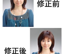 【あなたの顔写真などを美しくはっきりとした印象にします】