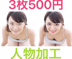 美人加工・メイク加工・スタイルアップ等いたします ★★３枚までOK★★SNSやアイコンにどうぞ♪即日仕上げ