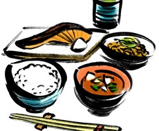 食品・食材・メニューイラストを描きます 50店舗さま以上に販売実績があります！まとめお値引きあり