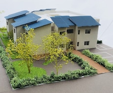 建物の模型を作成いたします 記念や思い出を残したい方のために建物の模型を作成いたします