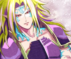 美形男性・ファンタジーアイコン制作します イメージ1