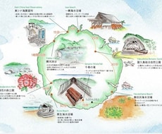 見てるだけで楽しくなる手描きマップ作成します イメージ1