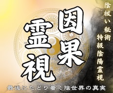 陰の世界の因果を祓い、魂本来の進むべき道へ導きます 恋愛・人間関係・仕事、人生の滞りを解消し本来の運命を取り戻す