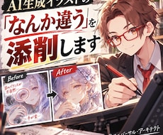 AI生成イラストの「なんか違う」を添削します イメージ1