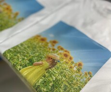 スマホ内の写真をTシャツに綺麗に印刷します イメージ1