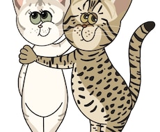 愛猫ちゃんの似顔絵描きます イメージ1