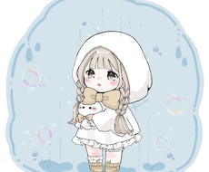 梅雨のミニてるてるちゃん量産イラスト描きます イメージ1