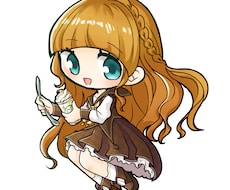 全身イラスト！かわいいデフォルメキャラ制作します プロのタッチで、萌えっと可愛いミニキャラを。