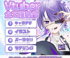 Vtuber向けLive2Dモデリングします イメージ1