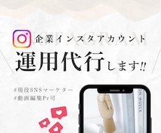 現役SNSマーケターが企業インスタ運用代行します 目標達成のための超具体的なインスタ運用方法提案から運用代行