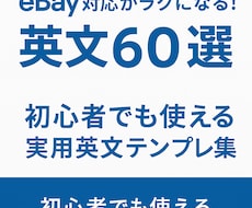 eBay対応がラクになる英文60選教えます 初心者でも使える実用英文テンプレ集