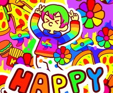 カラフルな絵を描けます イメージ1