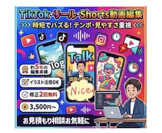 丸投げ動画編集！ショート動画を作成します イメージ1