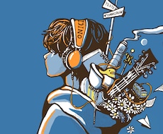 想像が広がるジャケットイラスト描きます 楽曲の世界観を広げる、記憶に残るビジュアルを形にします