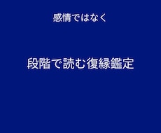 復縁の“流れ”を読み、今動くべきか明確にします イメージ1