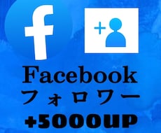 Facebookのフォロワー＋5000人増やします フェイスブックのフォロワー5000人増やします。減少保証有