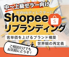 Shopee店舗をリブランディングします イメージ1