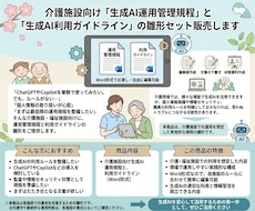 介護施設向けの生成AI運用規程の雛形を販売します イメージ1