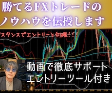 勝てるFXトレードのノウハウを伝授します FX初心者の方へわかりやすいトレード方法を提供します