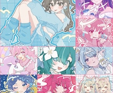 商用無料！汎用性の高い可愛い1枚絵を描きます イメージ1