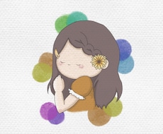 鉛筆タッチのゆるふわイラスト描きます イメージ1