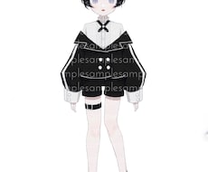 VTuber立ち絵、キャラクターデザイン描きます イメージ1