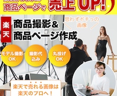 丸投げ!商品撮影し、楽天用の商品ページを制作します 商品を送ったあとは丸投げでOKです!
