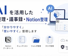 AIを活用した情報整理を代行します イメージ1
