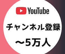Youtube登録者+1000人増やします イメージ1