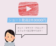 ショート動画や、切り抜き動画つくります イメージ1