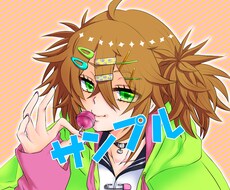 SNS用アイコン描きます 最短即日！パッと目を引くかわいいからカッコいいまで！