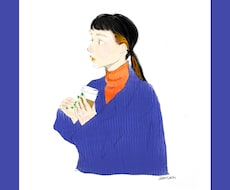 オシャレであなただけの素敵なイラスト描きます SNS、ブログ、挿絵など用途に合わせたオリジナルイラスト