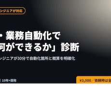 AI・業務自動化で何ができるか診断します イメージ1