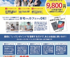 伝えたい魅力がしっかり届く、チラシをデザインします イメージ1