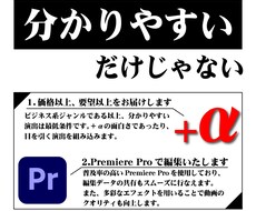 最短翌日納品◎ビジネス系動画を編集します 「分かりやすい！」だけじゃない動画を制作します