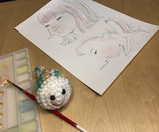 手描きイラストのチラシ作成します 手描きイラストのはいったココロが伝わるチラシ作ります