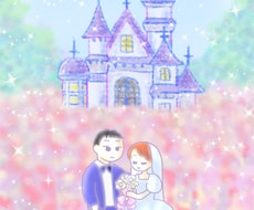 ウェルカムボードのイラスト描きます かわいめコミカル・優しいほっこりなイラストのデザインです。