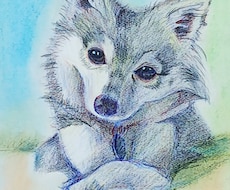 リアルで可愛いペットの肖像画をノリノリで描きます イメージ1