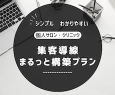 集客導線を一気通貫で整備いたします イメージ1