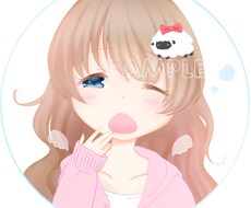 萌えキャラや動物などのSNS用アイコン描きます カワイイ女の子・男の子・動物キャラのアイコンが欲しい方！