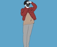 シンプルラインのおしゃれイラスト描きます イメージ1